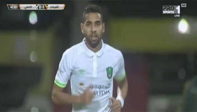 ملخص لمسات مؤمن زكريا في مباراة الاهلي والفيحاء