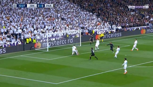 هدف باريس سان جيرمان الاول في مرمي ريال مدريد تعليق رؤوف خليف