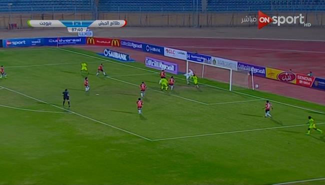 هدف بتروجيت القاتل الرائع في مرمي طلائع الجيش