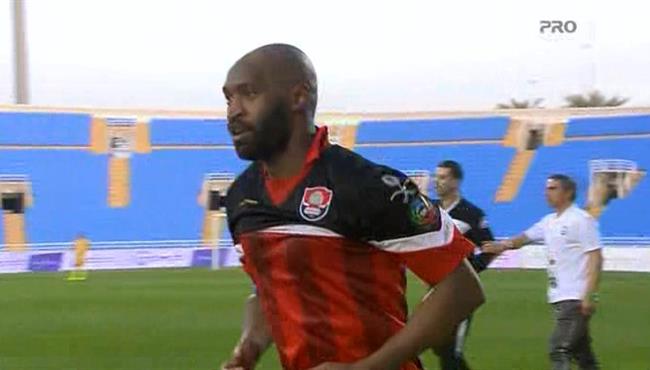 ملخص لمسات شيكابالا في مباراة الرائد والباطن