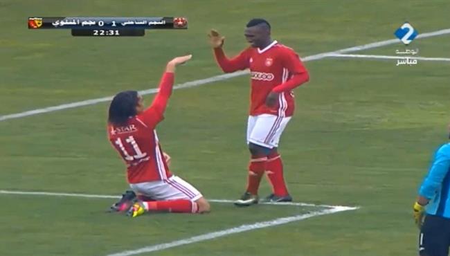 هدف عمرو مرعى فى مرمى نجم المتلوي الدورى التونسى