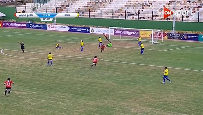 هدف فوز طلائع الجيش علي طنطا 1 0 الدوري المصري