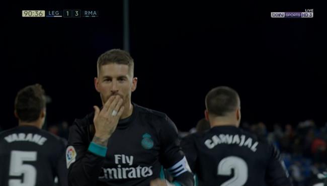 هدف سيرجيو راموس فى مرمى ليجانيس