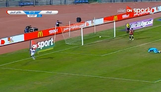 هدف كاسونجو في مرمي طلائع الجيش