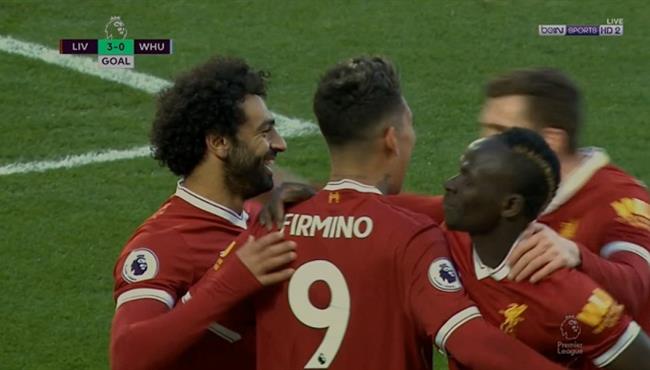 هدف ليفربول الثالث فى مرمى وست هام تعليق حفيظ دراجى