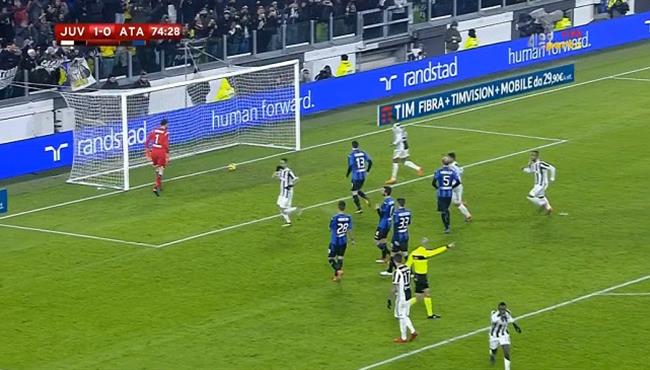 هدف فوز يوفنتوس على اتالانتا 1 0 كأس ايطاليا