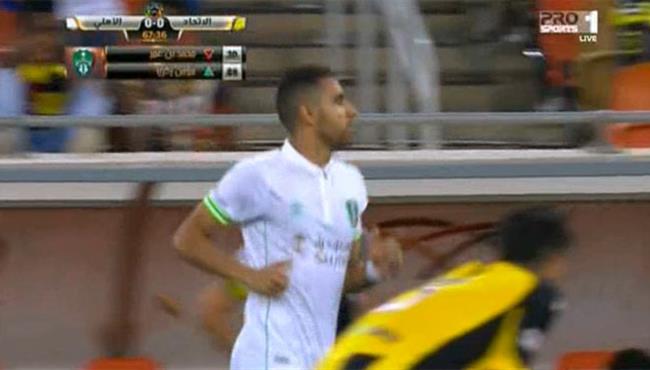 لمسات مؤمن زكريا في مباراة الاهلي والاتحاد