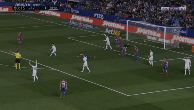 هدف ريال مدريد الثانى فى مرمى ليفانتى بتعليق عصام الشوالى