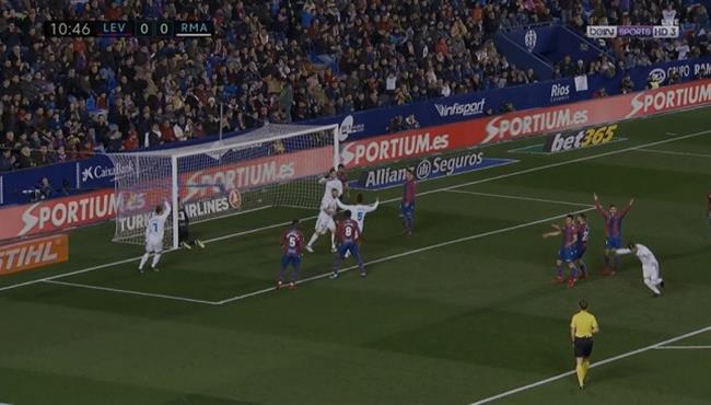 هدف ريال مدريد الاول فى مرمى ليفانتى بتعليق عصام الشوالى