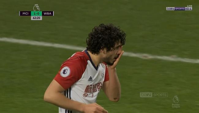 ملخص لمسات احمد حجازي في مباراة وست بروميتش و مانشستر سيتي