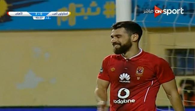 هدف عبدالله السعيد فى مرمى المقاولون العرب