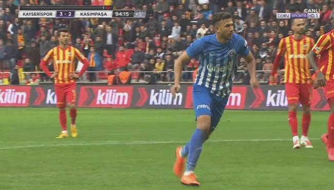 هدف تريزيجيه فى مرمى قيصري سبور الدورى التركى