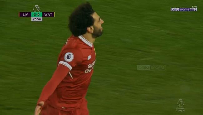 اهداف محمد صلاح اليوم في واتفورد سوبر هاتريك