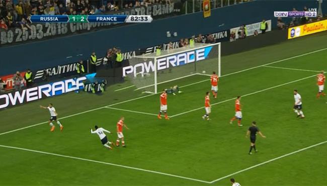 هدف مبابي الرائع في مرمي روسيا