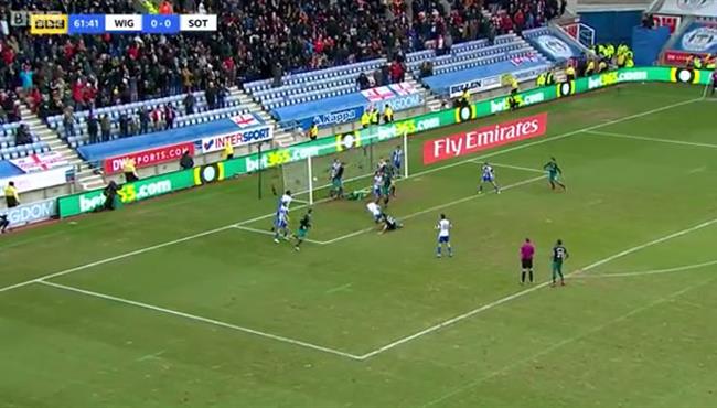 اهداف مباراة ساوثهامبتون و ويجان 2 0 كاس الاتحاد الانجليزي