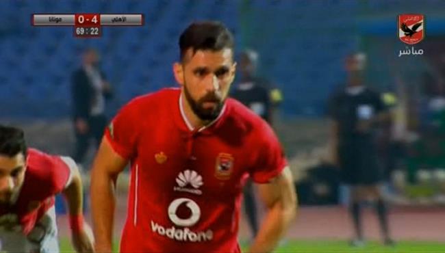 هدف عبد السعيد الثانى فى مرمى مونانا