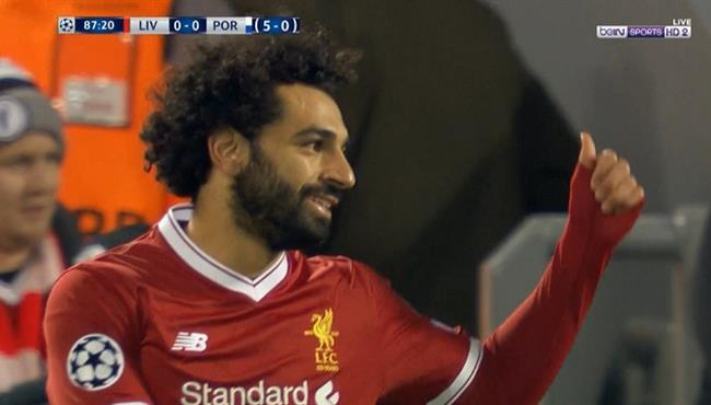 لمسات محمد صلاح في مباراة ليفربول وبورتو بتعليق حفيظ دراجي