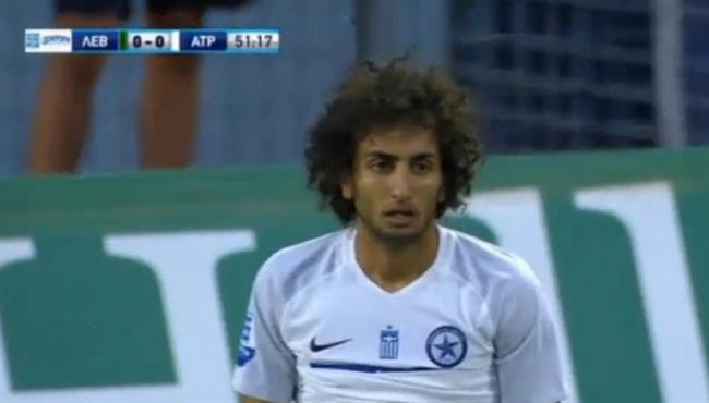 العارضه تحرم عمرو وردة من تسجيل هدف خرافى امام ليفادياكوس