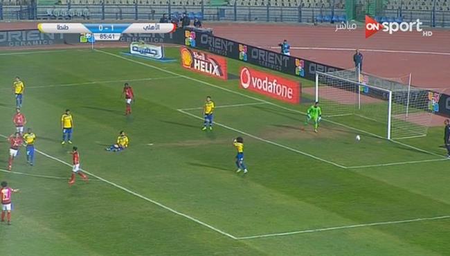 هدف الاهلى الثانى فى مرمى طنطا