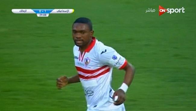هدف تعادل الزمالك مع الاسماعيلى