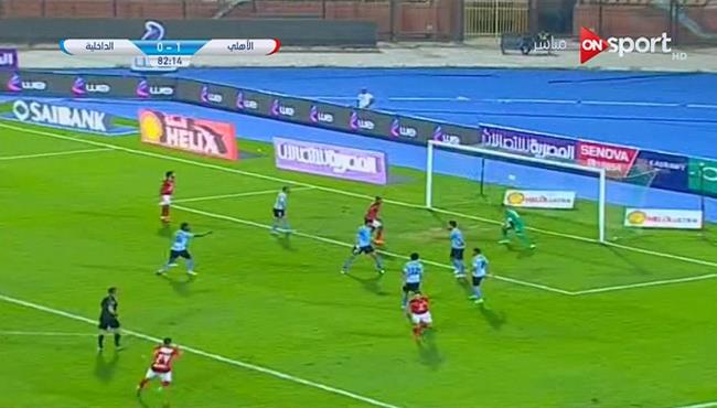 هدف اسلام محارب في مرمي الداخليه 2 0 كاس مصر