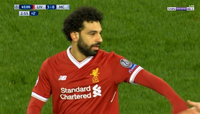 ملخص لمسات محمد صلاح فى مباراة ليفربول ومانشستر سيتي تعليق عصام الشوالى