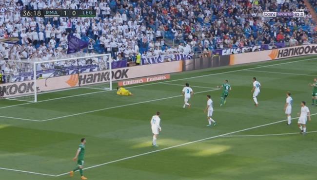 العارضه تحرم نور الدين امرابط من تسجيل هدف رائع فى ريال مدريد