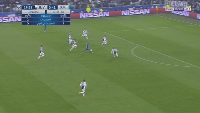 الشوالي يغني لرونالدو العب يالا في مباراة يوفنتوس وريال مدريد