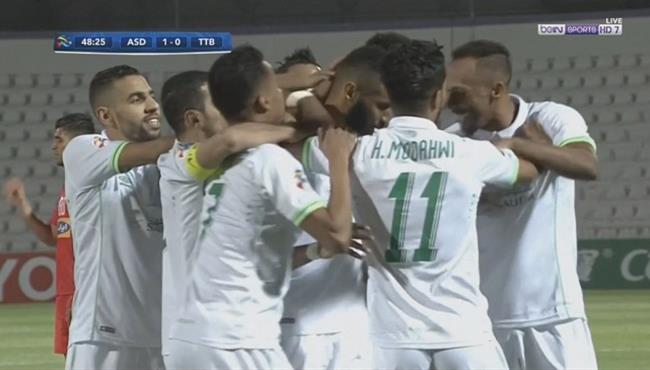 هدف الاهلى السعودى الاول الرائع فى مرمى تركتور الايرانى تعليق رؤوف خليف
