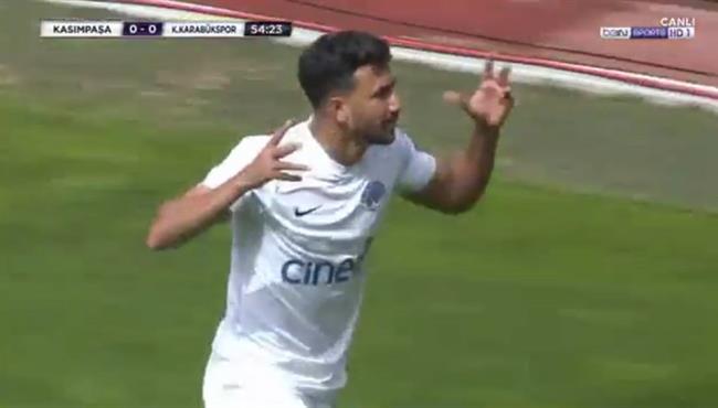 هدف تريزيجيه فى مرمى كارابوك سبور بالدورى التركى