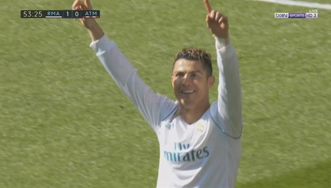 هدف كريستيانو رونالدو الرائع فى مرمى اتليتكو مدريد بتعليق حفيظ دراجى