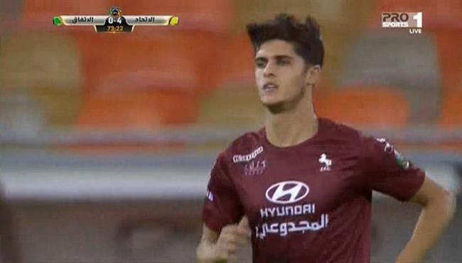 ملخص لمسات احمد الشيخ في مباراة الاتفاق والاتحاد