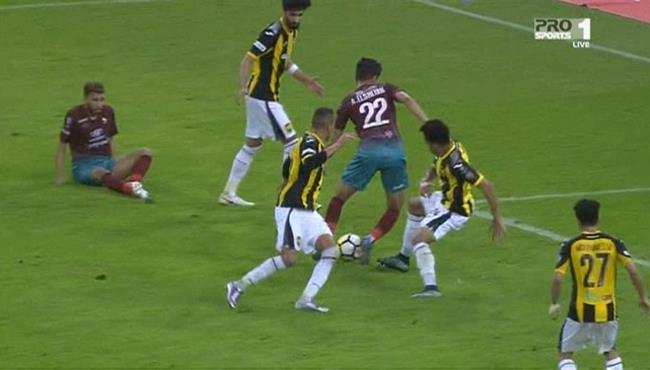 هدف احمد الشيخ في مرمي الاتحاد