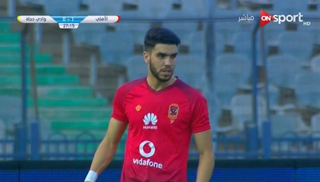 هدف وليد أزارو فى مرمى وادى دجله