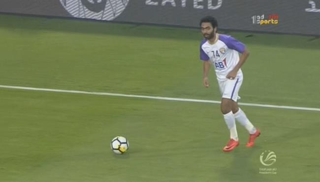 ملخص لمسات حسين الشحات فى مبارة العين وشباب الاهلى