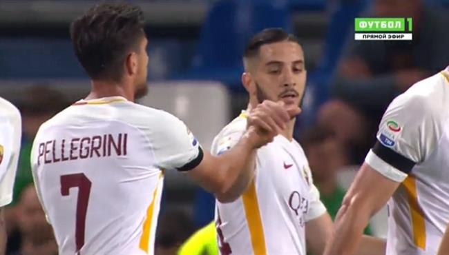 هدف فوز روما على ساسولو 1 0 الدورى الايطالى