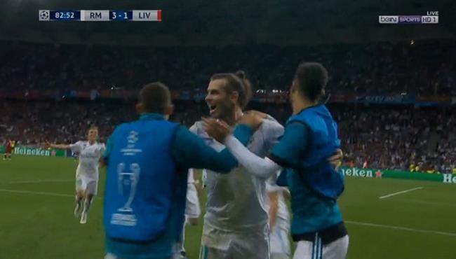 هدف ريال مدريد الثالث فى مرمى ليفربول بتعليق عصام الشوالى