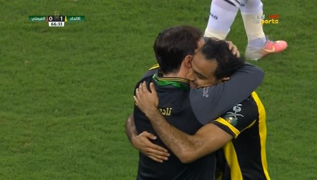 ملخص لمسات محمود كهربا في مباراة الاتحاد و الفيصلي