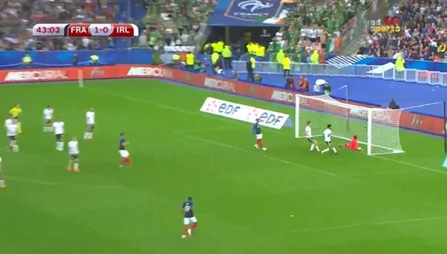 اهداف مباراه فرنسا و أيرلندا 2 0 مباراه وديه
