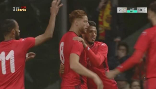على معلول يصنع هدف تونس الثانى فى مرمى البرتغال