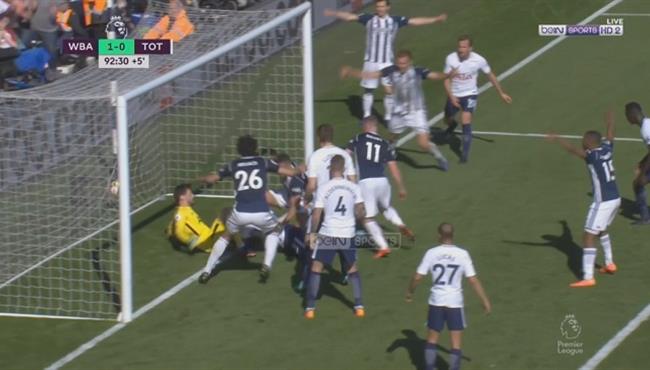 هدف فوز وست بروميتش القاتل على توتنهام 1 0 الدورى الانجليزى