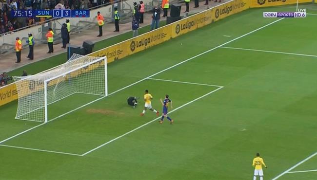 هدف صن دوانز الاول فى مرمى برشلونه