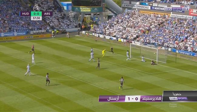 هدف فوز ارسنال على هيديرسفيلد 1 0 الدورى الانجليزى