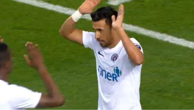 هدف تريزيجيه فى مرمى طرابزون سبور بالدورى التركى