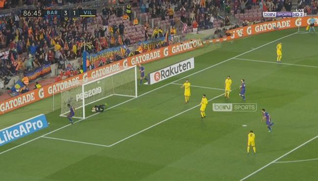 هدف عثمان ديمبلى فى مرمى فياريال 4 1 الدورى الاسبانى