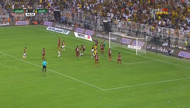 هدف الاتحاد الاول فى مرمى الفيصلى