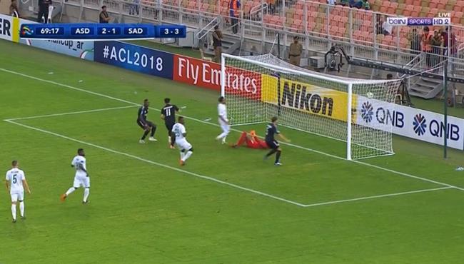 هدف السد الثانى فى مرمى الاهلى تعليق عصام الشوالى