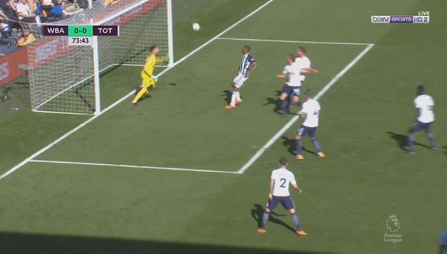 هارى كين كاد ان يسجل هدف فى مرماه