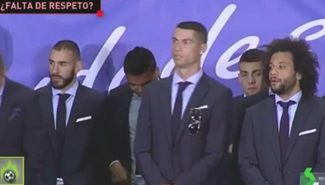 علاقة متوترة بين رونالدو بيريز في احتفالات ريال مدريد