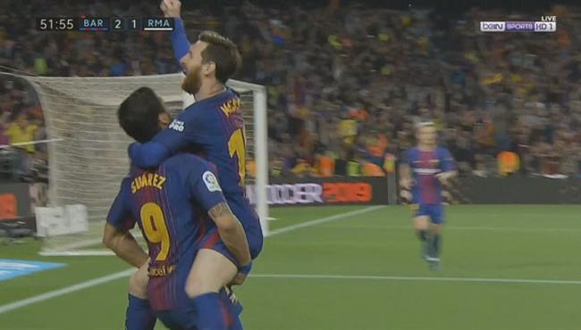 هدف ميسى الرائع فى مرمى ريال مدريد بتعليق حفيظ دراجى